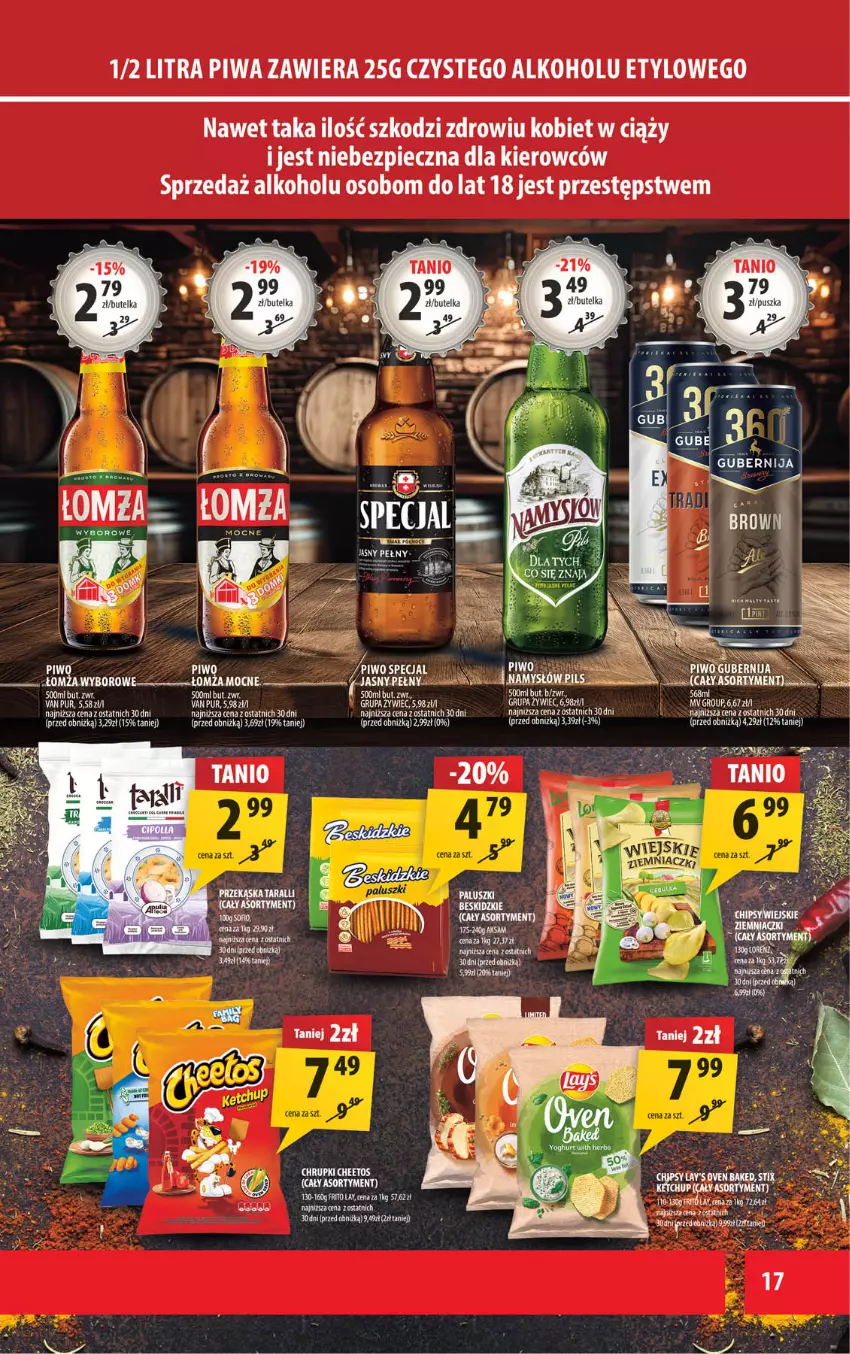 Gazetka promocyjna Arhelan - Gazetka - ważna 29.08 do 07.09.2025 - strona 17 - produkty: Fa, Gin, LG, Piec, Piwa, Piwo, Por
