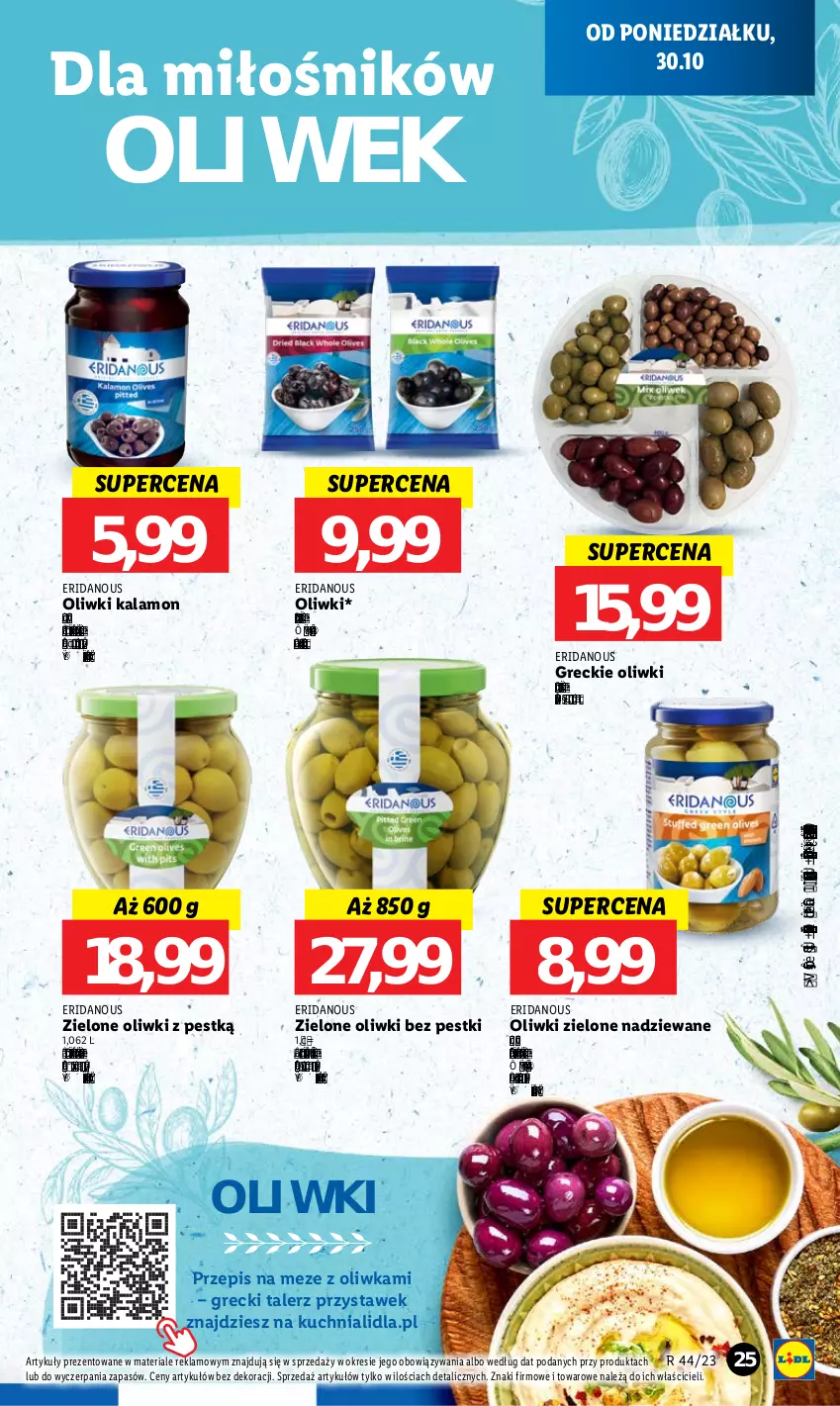 Gazetka promocyjna Lidl - GAZETKA - ważna 30.10 do 31.10.2023 - strona 39 - produkty: Kuchnia, Oliwki, Oliwki zielone, Piec, Talerz, Top