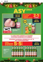 Gazetka promocyjna Netto - Artykuły spożywcze - Gazetka - ważna od 27.12 do 27.12.2023 - strona 2 - produkty: Piwa, Piwo, Sok, Ser, Gra, Filet z piersi indyka, Tymbark, Hortex