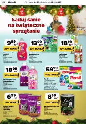 Gazetka promocyjna Netto - Artykuły spożywcze - Gazetka - ważna od 27.12 do 27.12.2023 - strona 22 - produkty: Domestos, Pur, Do mycia naczyń, Zawieszka do wc, Air Wick, Whiskas, Proszek do prania, Persil, Płyn do mycia naczyń, Płyn do płukania, Płyn do mycia, Kapsułki do prania, Sprzątanie, Lenor