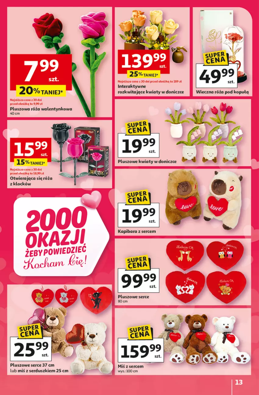 Gazetka promocyjna Auchan - Gazetka 30 Lat Hipermarket Auchan - ważna 05.02 do 11.02.2026 - strona 13 - produkty: Róża, Ser, Tera
