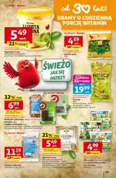 Gazetka promocyjna Auchan - Gazetka 30 Lat Hipermarket Auchan - Gazetka - ważna od 11.02 do 11.02.2026 - strona 19 - produkty: Pistacje, Sałata lodowa, Migdały, Rukola, Daktyle, Sałat, Rodzynki, Helio