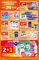 Gazetka promocyjna Auchan - Gazetka 30 Lat Hipermarket Auchan - Gazetka - ważna od 11.02 do 11.02.2026 - strona 34 - produkty: Gra, Listerine, Dezodorant, Płyn do płukania, Szampon, Garnier, Got2b, Colgate, Prezerwatyw, Durex, Blend-a-Med, LG