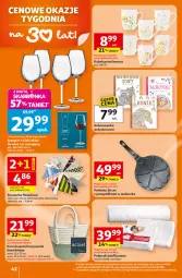 Gazetka promocyjna Auchan - Gazetka 30 Lat Hipermarket Auchan - Gazetka - ważna od 11.02 do 11.02.2026 - strona 42 - produkty: Ser, Por, Kolorowanka, Kosz, Poszewka, Kubek, Patelnia