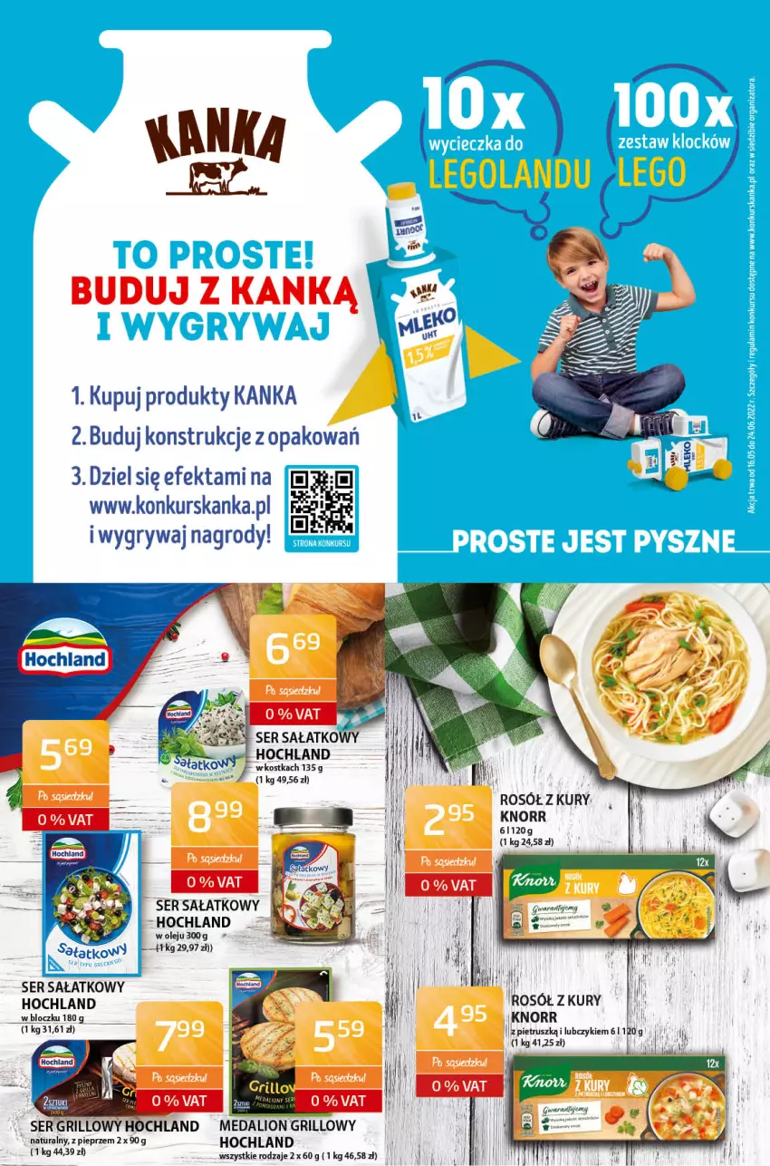 Gazetka promocyjna ABC - Gazetka - ważna 20.05 do 02.06.2022 - strona 2 - produkty: Doom, Grill, Gry, Hochland, Knorr, LG, Lion, Olej, Pieprz, Rosół, Sałat, Ser