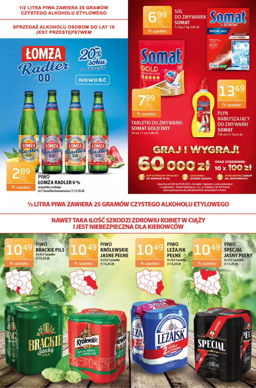 Gazetka promocyjna ABC - Gazetka - ważna 20.05 do 02.06.2022 - strona 7 - produkty: Królewski, Piwo, Radler