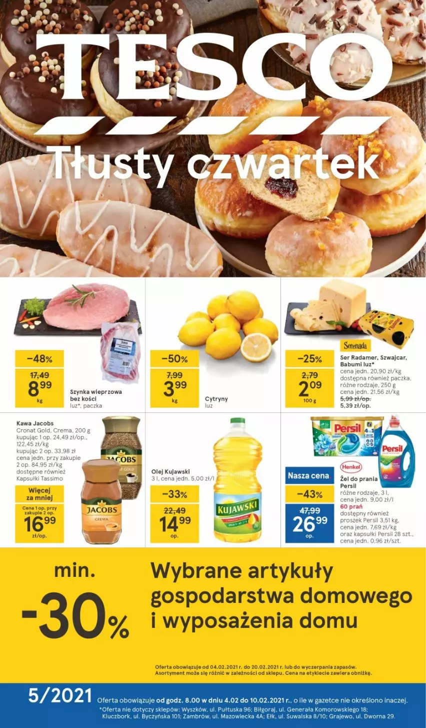 Gazetka promocyjna Tesco - Tesco gazetka - przyszły tydzień - ważna 04.02 do 10.02.2021 - strona 1