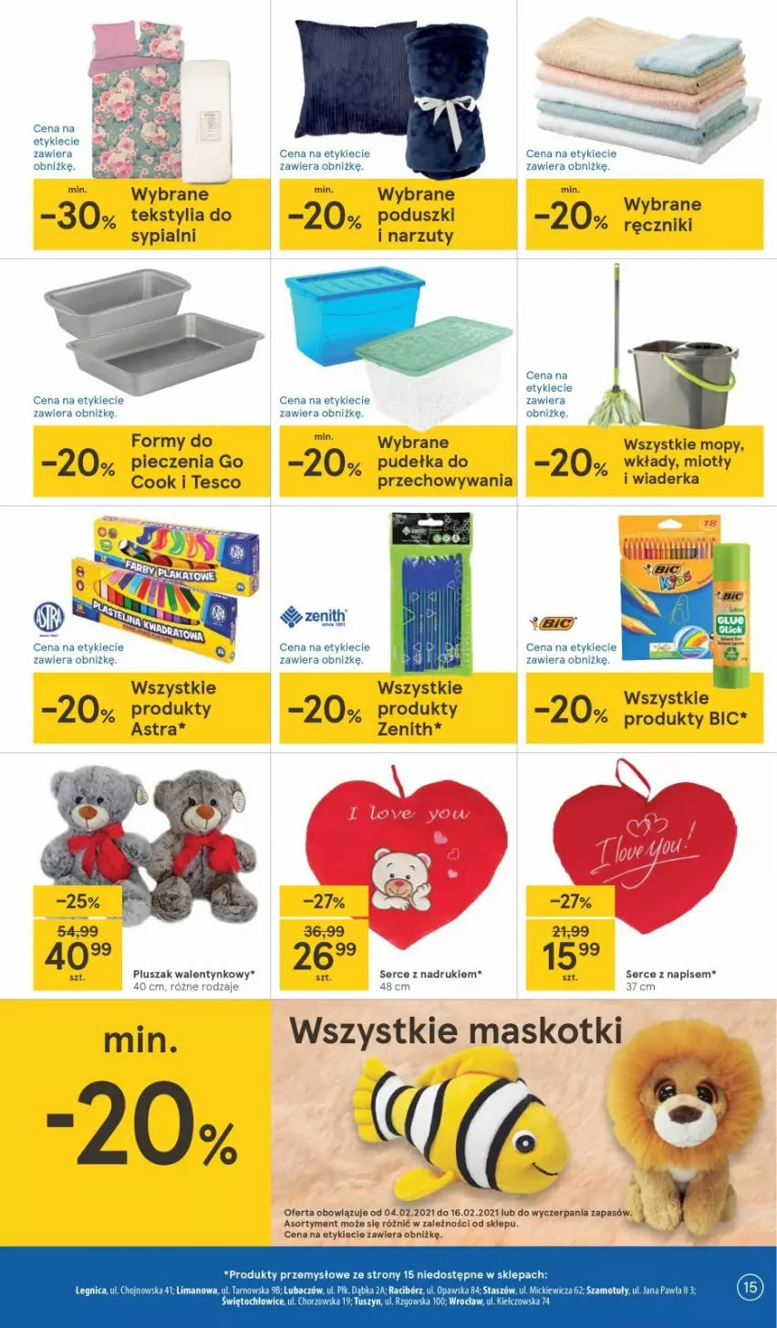 Gazetka promocyjna Tesco - Tesco gazetka - przyszły tydzień - ważna 04.02 do 10.02.2021 - strona 15