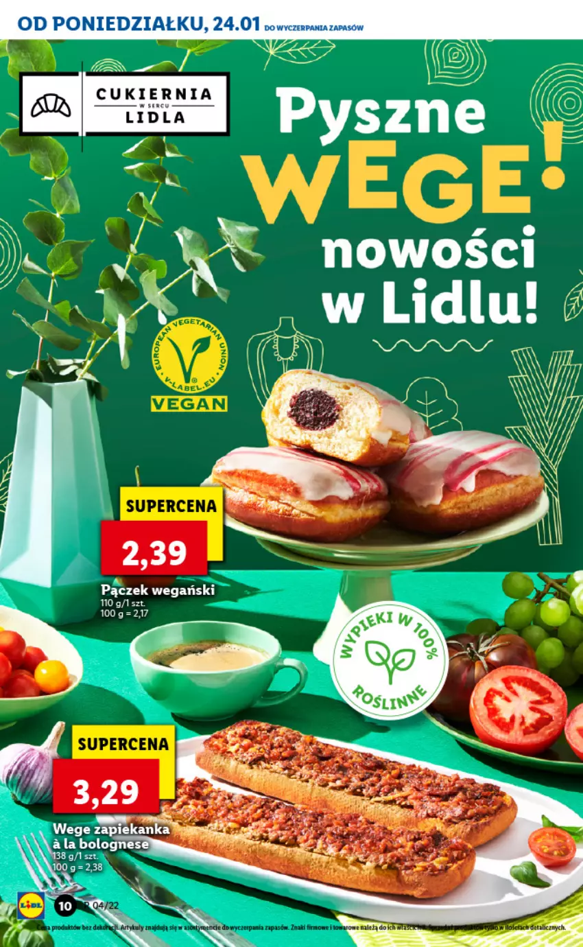 Gazetka promocyjna Lidl - GAZETKA - ważna 24.01 do 26.01.2022 - strona 10 - produkty: Cukier, Ser