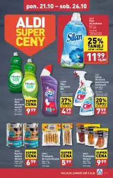 Gazetka promocyjna Aldi - Pełna oferta - Gazetka - ważna od 26.10 do 26.10.2024 - strona 15 - produkty: Palmolive, Do mycia naczyń, Clin, Płyn do mycia naczyń, Silan, Płyn do płukania, Płyn do mycia