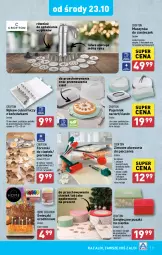 Gazetka promocyjna Aldi - Pełna oferta - Gazetka - ważna od 26.10 do 26.10.2024 - strona 31 - produkty: Piec, Piernik, Ciastka, Cukier, Wałek do ciasta, Stek, Kawa, Pojemnik, Wałek, Szynka, Szczypce, Foremki, Pudełko, Maszynka