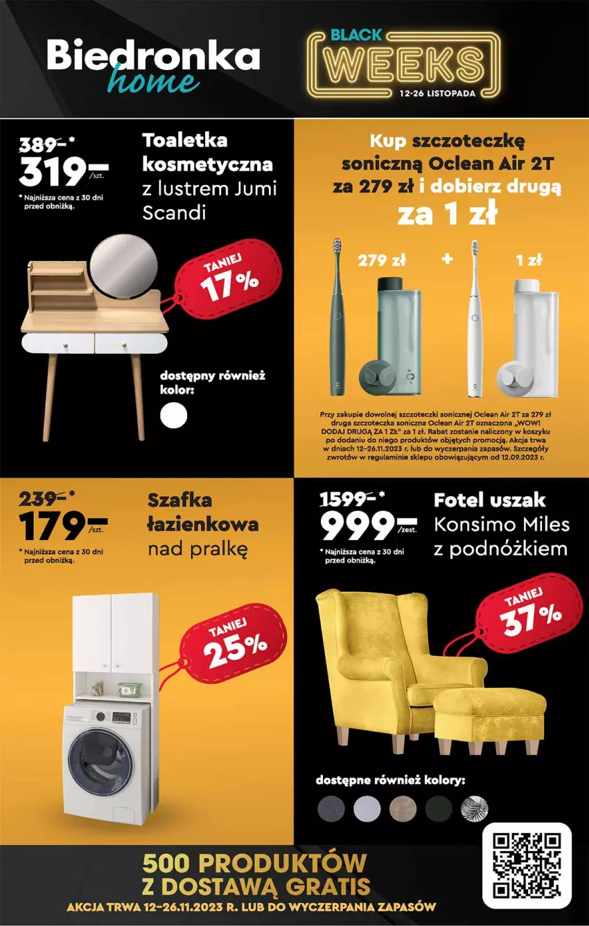 Gazetka promocyjna Biedronka - Od czwartku - ważna 16.11 do 22.11.2023 - strona 61 - produkty: Dron, Fotel, Lack, Top