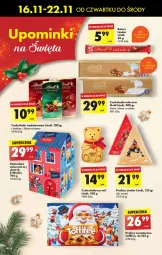 Gazetka promocyjna Biedronka - Od czwartku - Gazetka - ważna od 22.11 do 22.11.2023 - strona 42 - produkty: Top, Iams, Praliny, Lindor, Czekolada mleczna, Czekolada, Toffifee, Baton, Gaga, Lindt, Likier, Czekolada nadziewana, Kalendarz