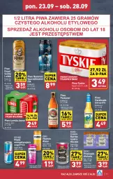 Gazetka promocyjna Aldi - Pełna oferta - Gazetka - ważna od 28.09 do 28.09.2024 - strona 15 - produkty: Piwa, Piwo, Gra, Red Bull, Przekąski dla kota, Tyskie, Oshee, Napój, Kozel