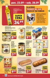 Gazetka promocyjna Aldi - Pełna oferta - Gazetka - ważna od 28.09 do 28.09.2024 - strona 18 - produkty: Ser, Ryż, Oliwki, Czosnek, Stół, Karczochy, Tuńczyk, Oliwa z oliwek, Olej, Ryż biały, Babeczki