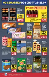 Gazetka promocyjna Aldi - Pełna oferta - Gazetka - ważna od 28.09 do 28.09.2024 - strona 22 - produkty: Piernik, All Seasons, Makaron, Ryż, Mus, Kawa ziarnista, Chipsy, Kawa, Sante, Czekolada, Ryż basmati