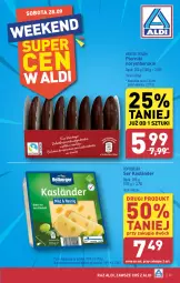 Gazetka promocyjna Aldi - Pełna oferta - Gazetka - ważna od 28.09 do 28.09.2024 - strona 25 - produkty: Piernik, Ser, Hofburger, Burger