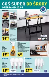 Gazetka promocyjna Aldi - Artykuły przemysłowe i tekstylia - Gazetka - ważna od 23.09 do 23.09.2023 - strona 6 - produkty: Philips, Stół, Clin, Rower, Sonax, Płyta