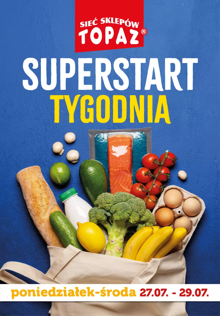 Gazetka promocyjna Topaz - Gazetka - ważna 27.07 do 29.07.2026 - strona 1