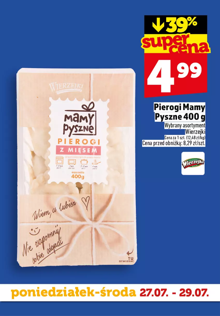 Gazetka promocyjna Topaz - Gazetka - ważna 27.07 do 29.07.2026 - strona 2 - produkty: Pierogi