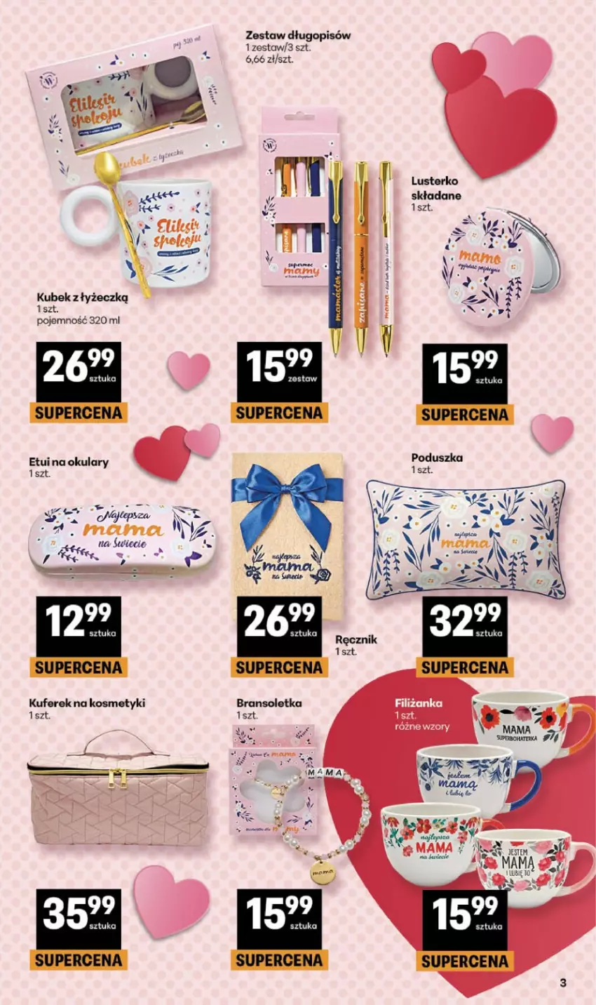 Gazetka promocyjna Delikatesy Centrum - Franczyza DC21 Czwartek - ważna 21.05 do 27.05.2026 - strona 3 - produkty: Bransoletka, Długopis, Kubek, Poduszka
