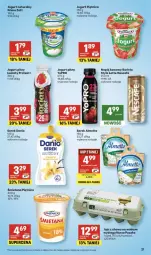 Gazetka promocyjna Delikatesy Centrum - Franczyza DC21 Czwartek - Gazetka - ważna od 27.05 do 27.05.2026 - strona 21 - produkty: Jogurt naturalny, Ser, Piątnica, Zott, Jaja, Jogurt, Serek, Danio, Napój, Jogurt pitny, Almette
