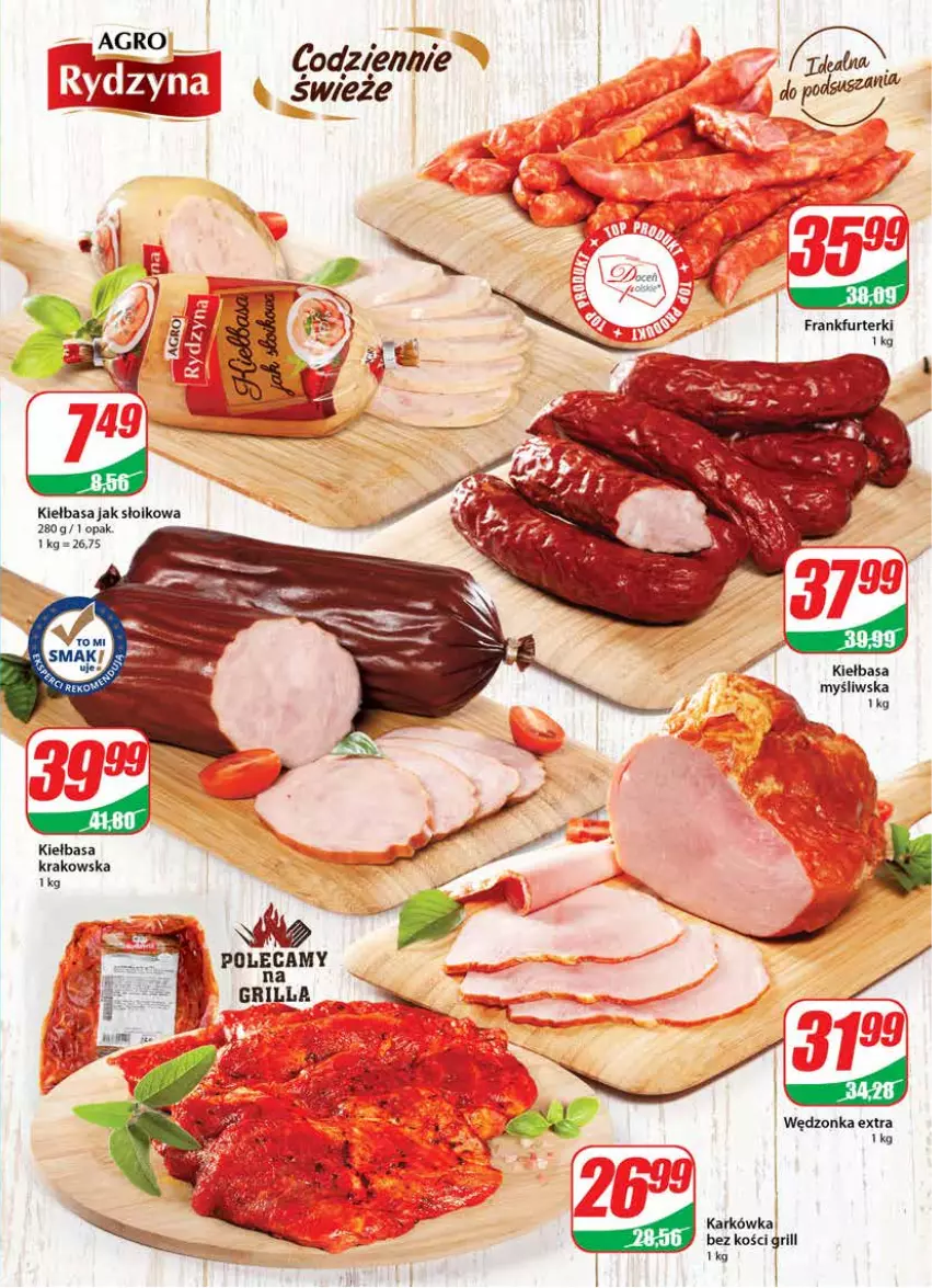 Gazetka promocyjna Dino - G23 - ważna 07.06 do 13.06.2023 - strona 11 - produkty: Frankfurterki, Grill, Kiełbasa, Kiełbasa krakowska