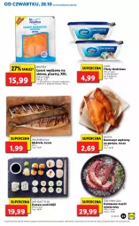 Gazetka promocyjna Lidl - GAZETKA - Gazetka - ważna od 31.10 do 31.10.2021 - strona 25 - produkty: Sos, Por, Karmazyn wędzony, Tusz, Sushi, Lisner