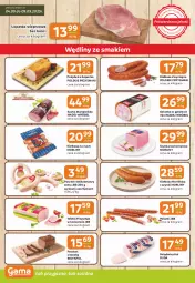Gazetka promocyjna Gama - Gazetka Gama - Gazetka - ważna od 16.09 do 16.09.2025 - strona 2 - produkty: Polędwica, Ser, Gra, Madej Wróbel, Pasztet, Szynka konserwowa, Duda, Szynka, Morliny, Przysmaki, Gala, Lanki, Kiełbasa