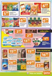 Gazetka promocyjna Gama - Gazetka Gama - Gazetka - ważna od 16.09 do 16.09.2025 - strona 5 - produkty: Cheetos, Kawa ziarnista, Big Milk, Chipsy, Kawa mielona, Kawa, Chrupki, Lody, Czekolada, Prima, Przysnacki, Crunchips, Jacobs, Woseba