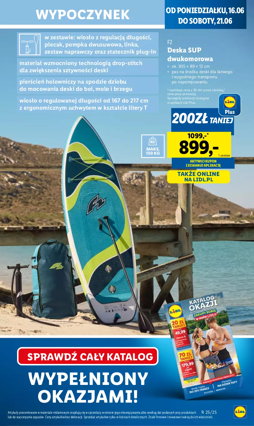 Gazetka promocyjna Lidl - GAZETKA - ważna 16.06 do 18.06.2025 - strona 21 - produkty: Cień, Inka, Kuchnia, Plecak, Pompka, Por, Sport, Tran