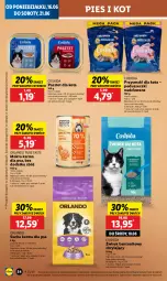 Gazetka promocyjna Lidl - GAZETKA - Gazetka - ważna od 18.06 do 18.06.2025 - strona 64 - produkty: Mokra karma, Pur, Pasztet, Przysmaki, Sucha karma