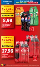 Gazetka promocyjna Lidl - GAZETKA - Gazetka - ważna od 18.06 do 18.06.2025 - strona 8 - produkty: 7up, Mirinda, Coca-Cola, Pepsi