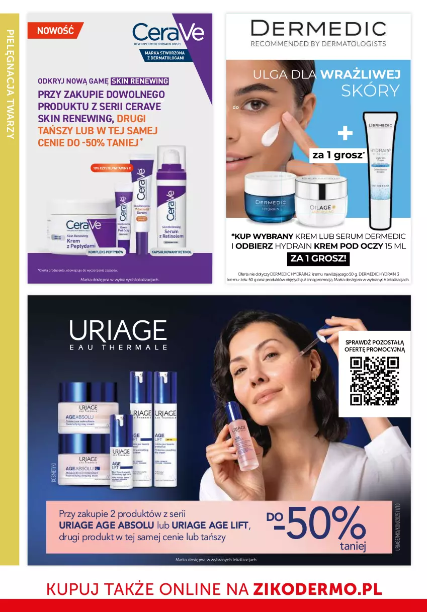 Gazetka promocyjna Ziko - Gazetka Ziko Dermo - ważna 11.12 do 28.12.2025 - strona 16 - produkty: Balsam do ciała, CeraVe, Dermedic, Hydrain 2, Mus, Ser, Top