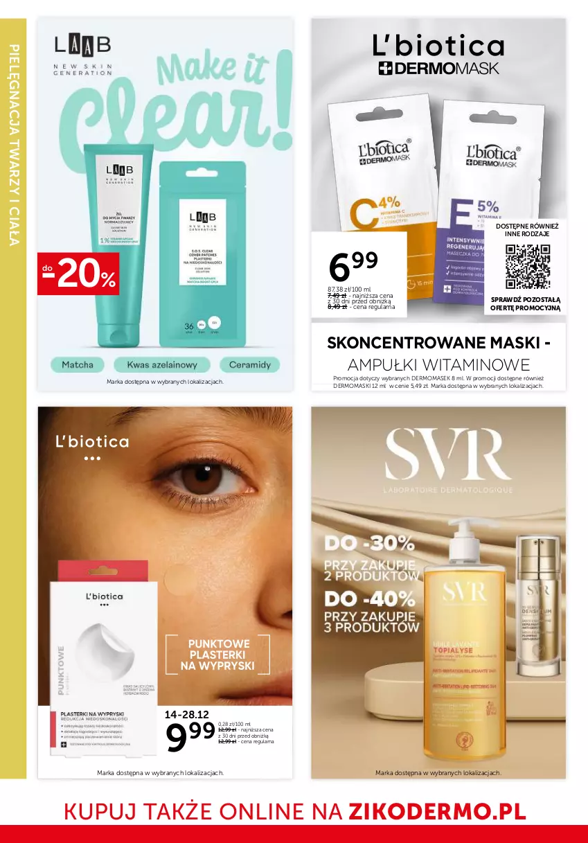 Gazetka promocyjna Ziko - Gazetka Ziko Dermo - ważna 11.12 do 28.12.2025 - strona 18 - produkty: Avène, Cold Cream, Krem do rąk, Krem do twarzy, Krem na dzień, Krem na noc, Krem pod oczy, Ser, Vichy, XeraCalm