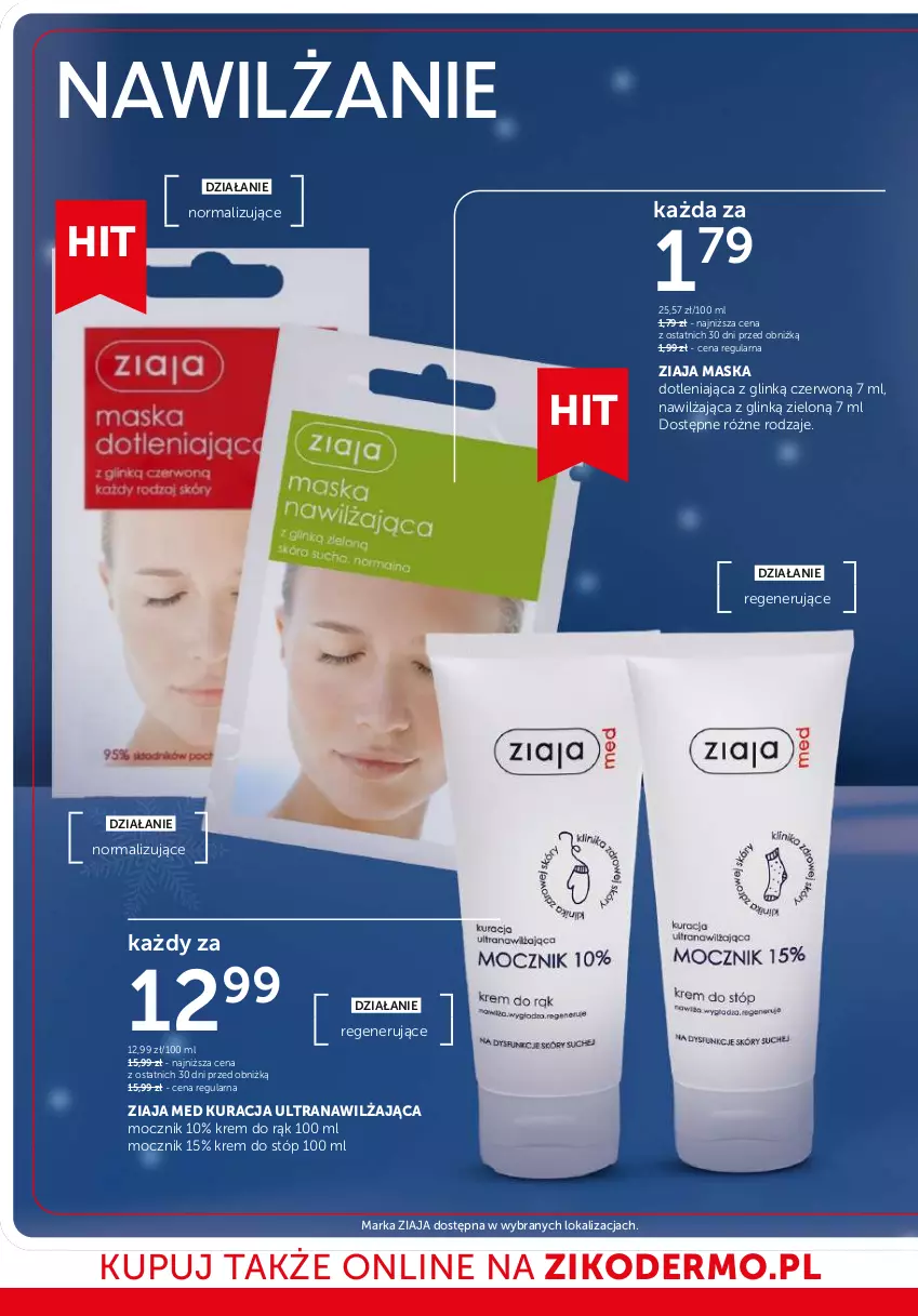 Gazetka promocyjna Ziko - Gazetka Ziko Dermo - ważna 11.12 do 28.12.2025 - strona 4 - produkty: Gehwol, Krem do rąk, Krem do stóp, Maska, Sól, Sól do kąpieli, Top, Tran, Ziaja