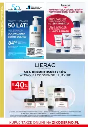Gazetka promocyjna Ziko - Gazetka Ziko Dermo - Gazetka - ważna od 28.12 do 28.12.2025 - strona 22 - produkty: Krem do twarzy, Ser, Rum, Gra, Lierac, La Roche-Posay, Dermedic, Serum, Phyto, Tonik, Szampon, Krem pod oczy, Krem na dzień, Odżywka, Lipikar, Hydrain 2, Kosmetyczka, LG