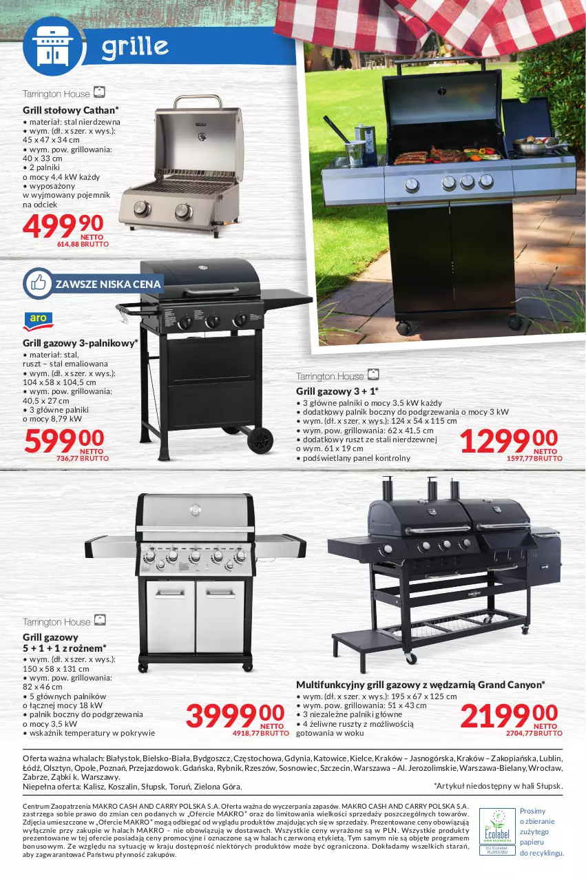 Gazetka promocyjna Makro - Sezon grillowy czas start! - oferta z alkoholem - ważna 18.04 do 30.04.2023 - strona 24 - produkty: Gra, Grill, Grill gazowy, Kosz, Papier, Pojemnik, Rum, Sos, Szal