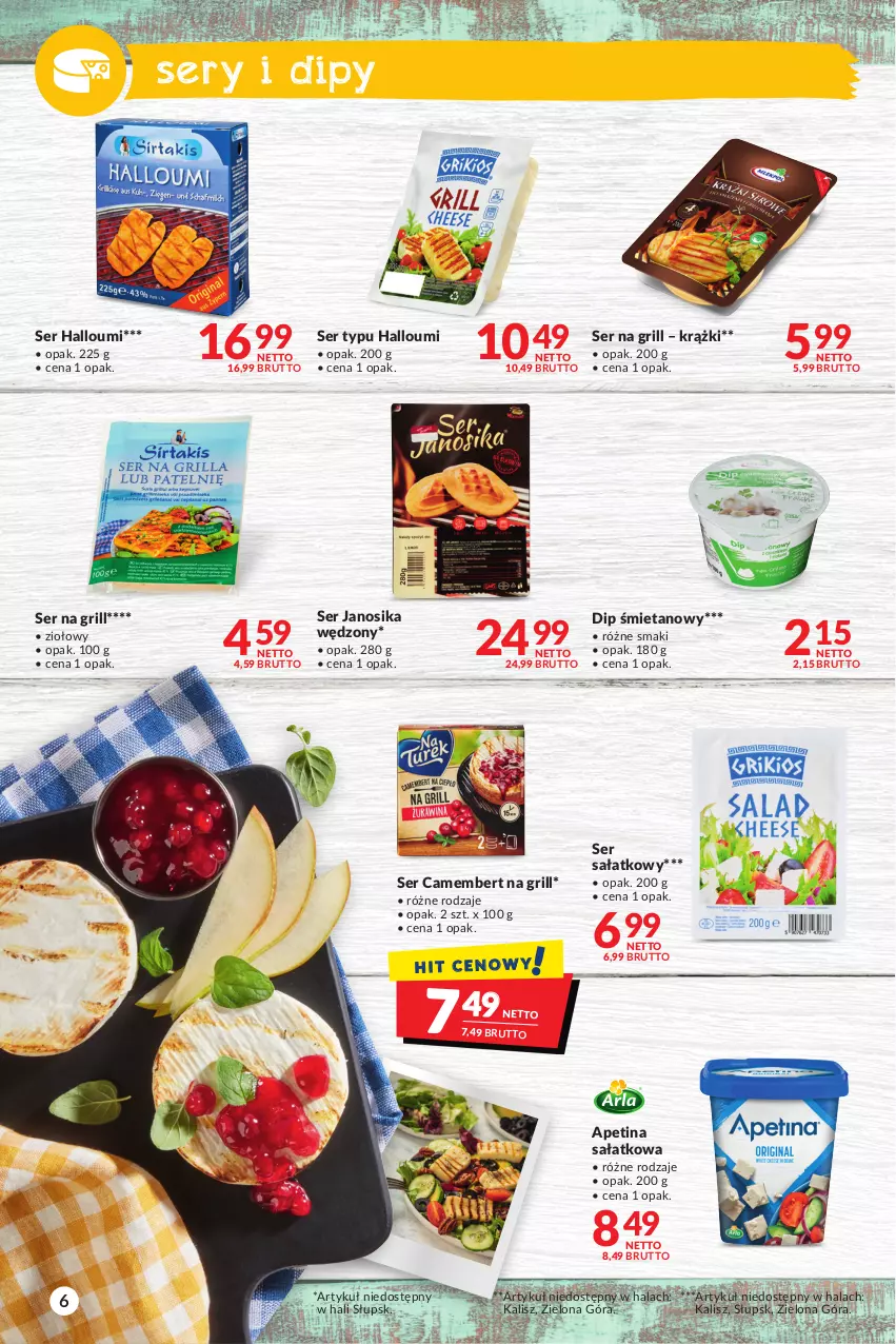 Gazetka promocyjna Makro - Sezon grillowy czas start! - oferta z alkoholem - ważna 18.04 do 30.04.2023 - strona 6 - produkty: Camembert, Grill, Sałat, Ser