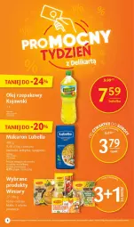 Gazetka promocyjna Delikatesy Centrum - Gazetka DC29 - Gazetka - ważna od 02.08 do 02.08.2023 - strona 4 - produkty: Lubella, Makaron, Kujawski, Bell, Winiary, Spaghetti, Wstążka, Olej rzepakowy, Bella, Olej