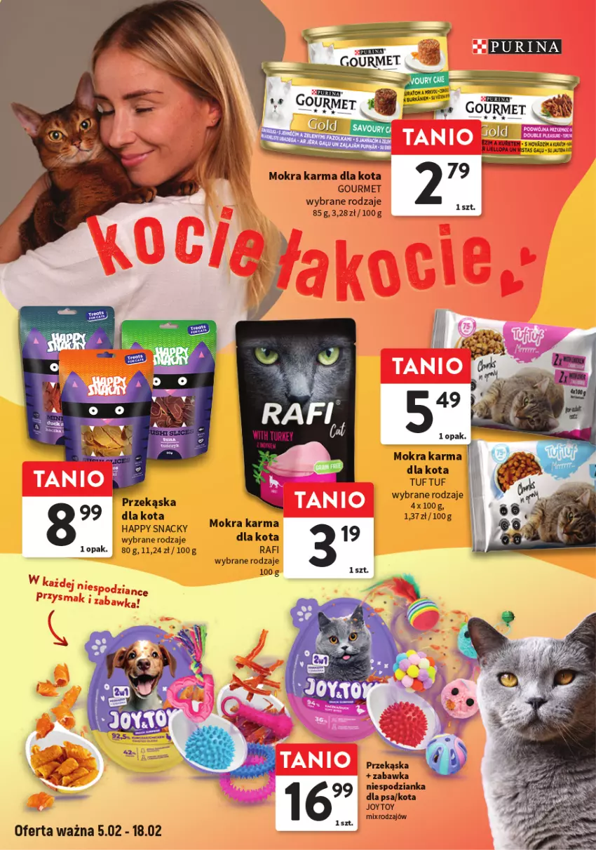 Gazetka promocyjna Intermarche - Gazetka Intermarche - ważna 05.02 do 18.02.2026 - strona 2 - produkty: Mokra karma, Zabawka