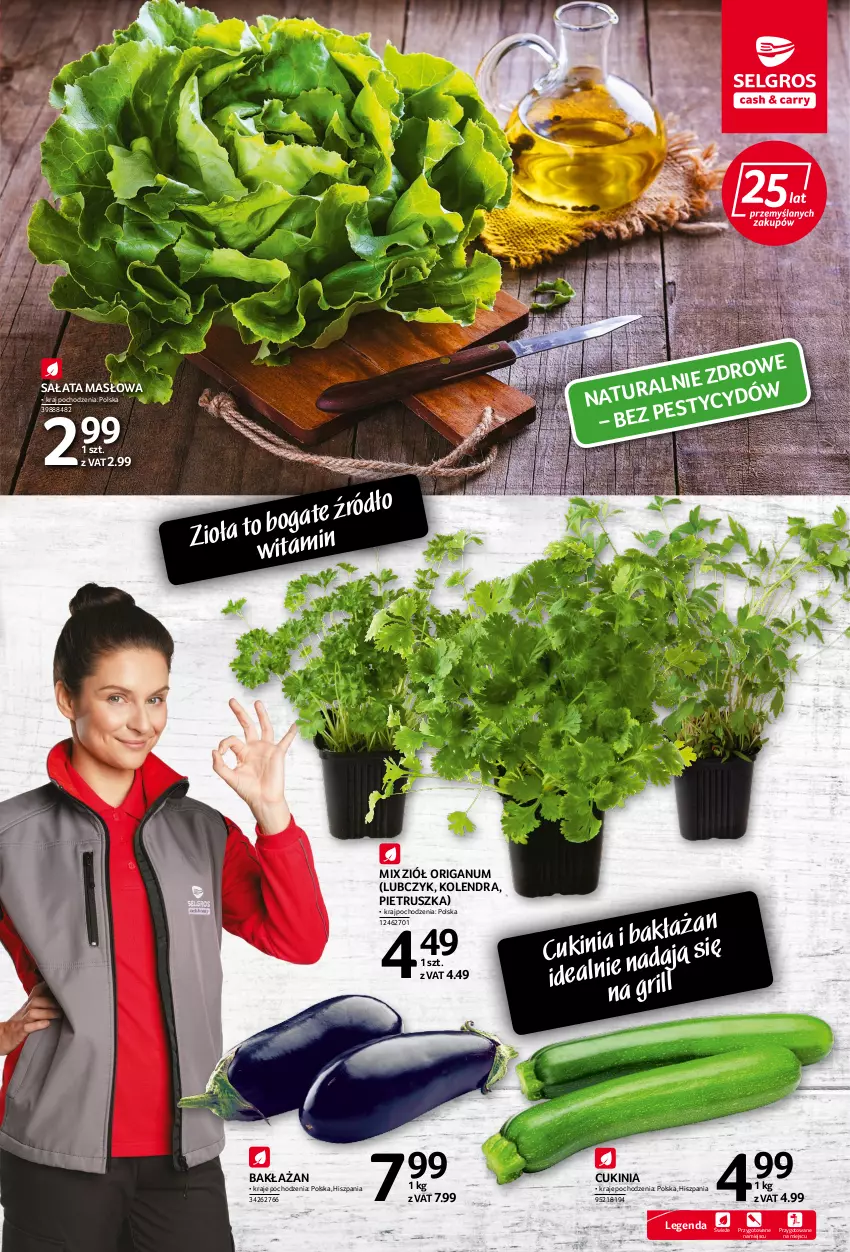 Gazetka promocyjna Selgros - Katalog eksperci od świeżości - ważna 22.04 do 31.12.2022 - strona 3 - produkty: Grill, Kolendra, Masło, Pietruszka, Sałat, Sałata masłowa