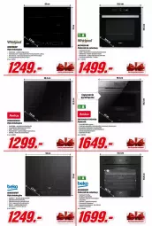 Gazetka promocyjna Media Markt - Gazetka Media Markt - Gazetka - ważna od 19.10 do 19.10.2021 - strona 11 - produkty: Piec, Piekarnik do zabudowy, Top, Por, Gra, Whirlpool, Beko, Płyta, Piekarnik, Amica, Drzwi, Płyta indukcyjna, LG, Fa