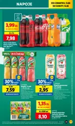 Gazetka promocyjna Lidl - GAZETKA - Gazetka - ważna od 15.06 do 15.06.2024 - strona 31 - produkty: Coca-Cola, Napoje, Napój gazowany, Tymbark, Limonka, Fanta, Arbuz, Sprite, Mango, Napój, Jurassic World, Mięta, Hortex, Fa