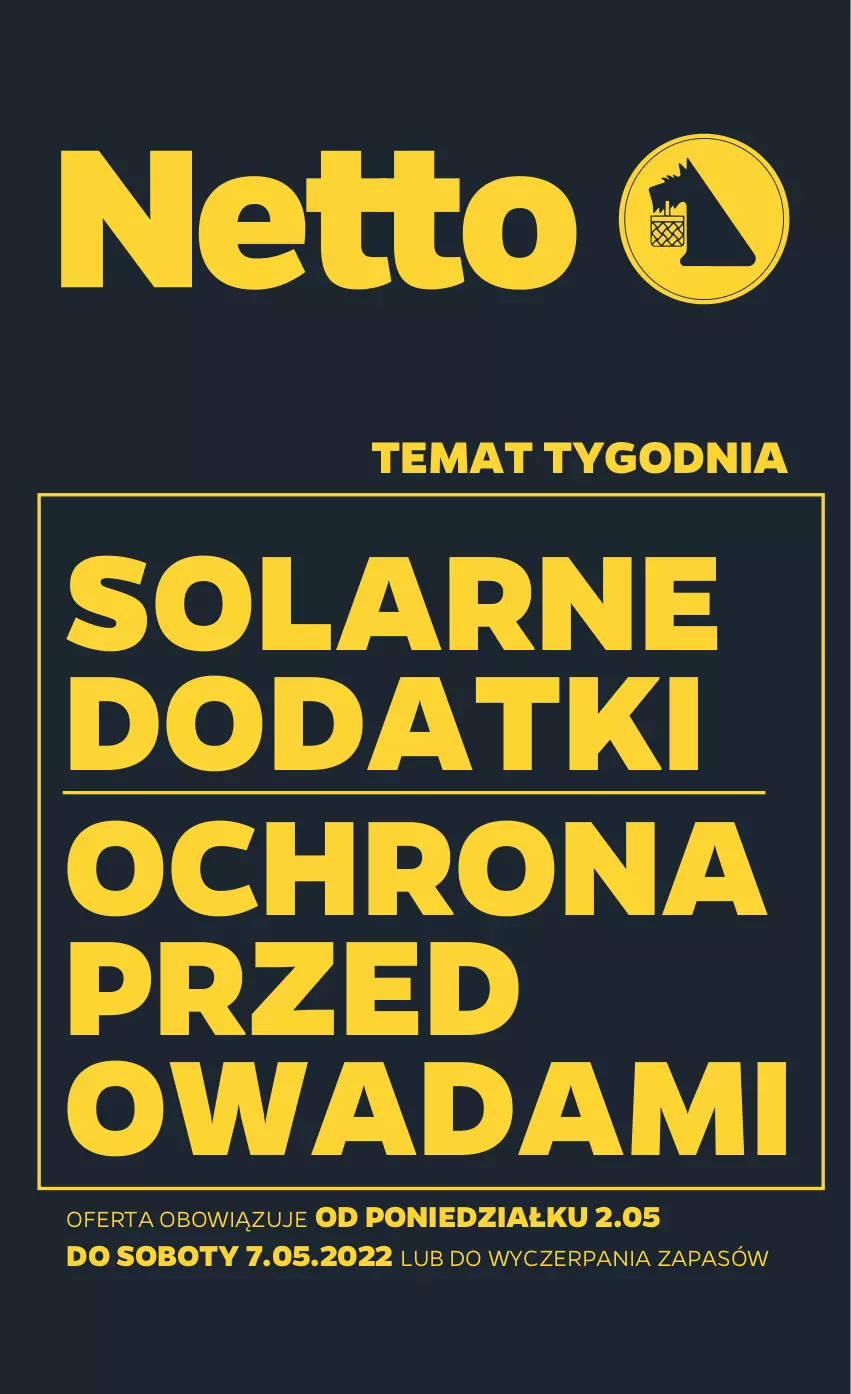 Gazetka promocyjna Netto - Gazetka non food - ważna 02.05 do 07.05.2022 - strona 1