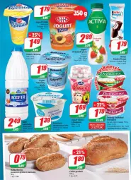 Gazetka promocyjna Dino - Gazetka - Gazetka - ważna od 07.09 do 07.09.2021 - strona 11 - produkty: Twaróg, Bułka fitness, Jogurt, Kiwi, Twaróg delikatny, Activia, Bakoma, Ferrero, Bułka, Kinder