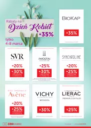 Gazetka promocyjna Ziko - Gazetka - ważna od 10.03 do 10.03.2021 - strona 8 - produkty: SVR, Ser, Pur, Biokap, Lierac, Iwostin, Vichy, XeraCalm, Okap, Avène