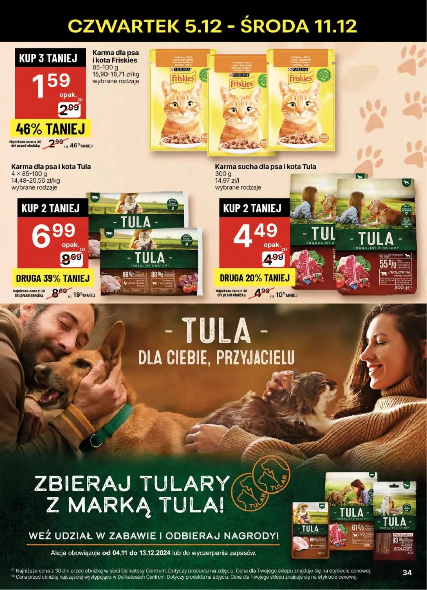 Gazetka promocyjna Delikatesy Centrum - NOWA GAZETKA Delikatesy Centrum od 5 grudnia! 5-11.12.2024 - ważna 05.12 do 11.12.2024 - strona 34 - produkty: Friskies, Rum