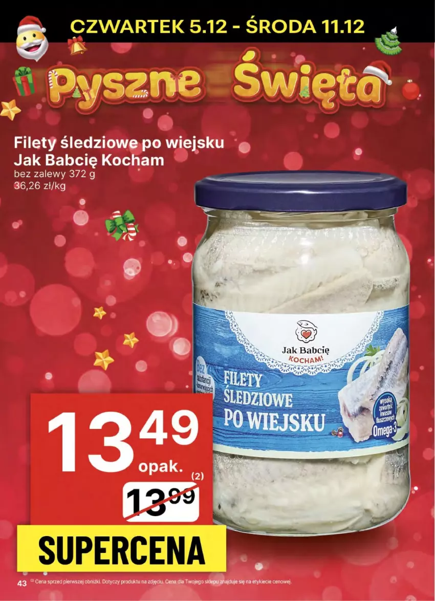 Gazetka promocyjna Delikatesy Centrum - NOWA GAZETKA Delikatesy Centrum od 5 grudnia! 5-11.12.2024 - ważna 05.12 do 11.12.2024 - strona 43 - produkty: Koc