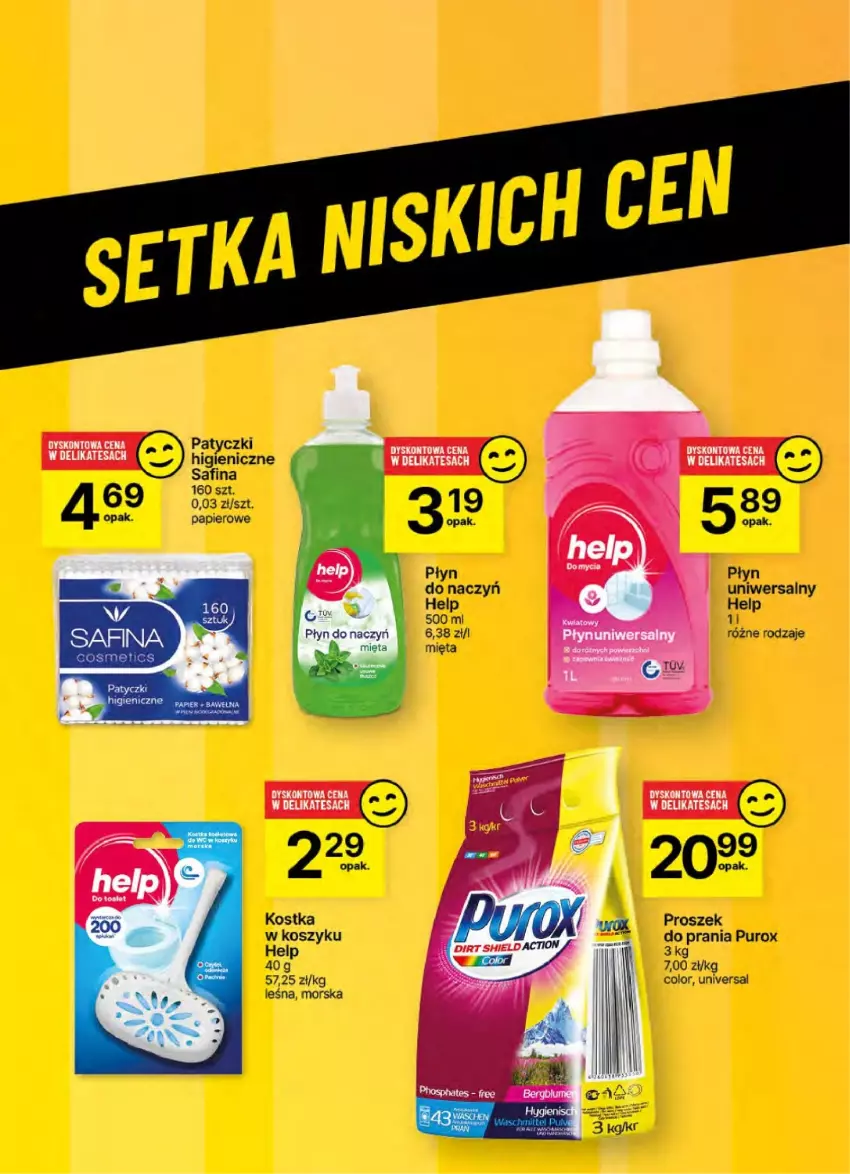 Gazetka promocyjna Delikatesy Centrum - NOWA GAZETKA Delikatesy Centrum od 5 grudnia! 5-11.12.2024 - ważna 05.12 do 11.12.2024 - strona 61 - produkty: Kosz, Mięta, Papier, Proszek do prania, Pur